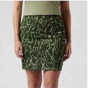 Athleta Green Cargo Skort